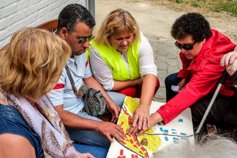 Visite personnes déficientes visuelles